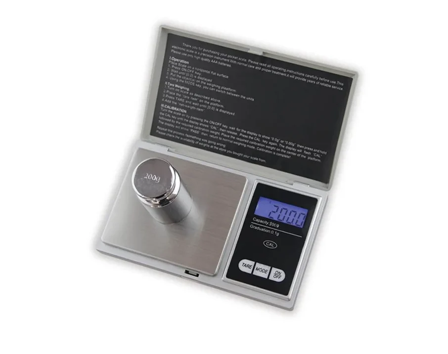 weegschaal-cs-2-e1724858657862.webp Digitale Bio Mini-Weegschaal – 20g x 0.001g - Imagem 1